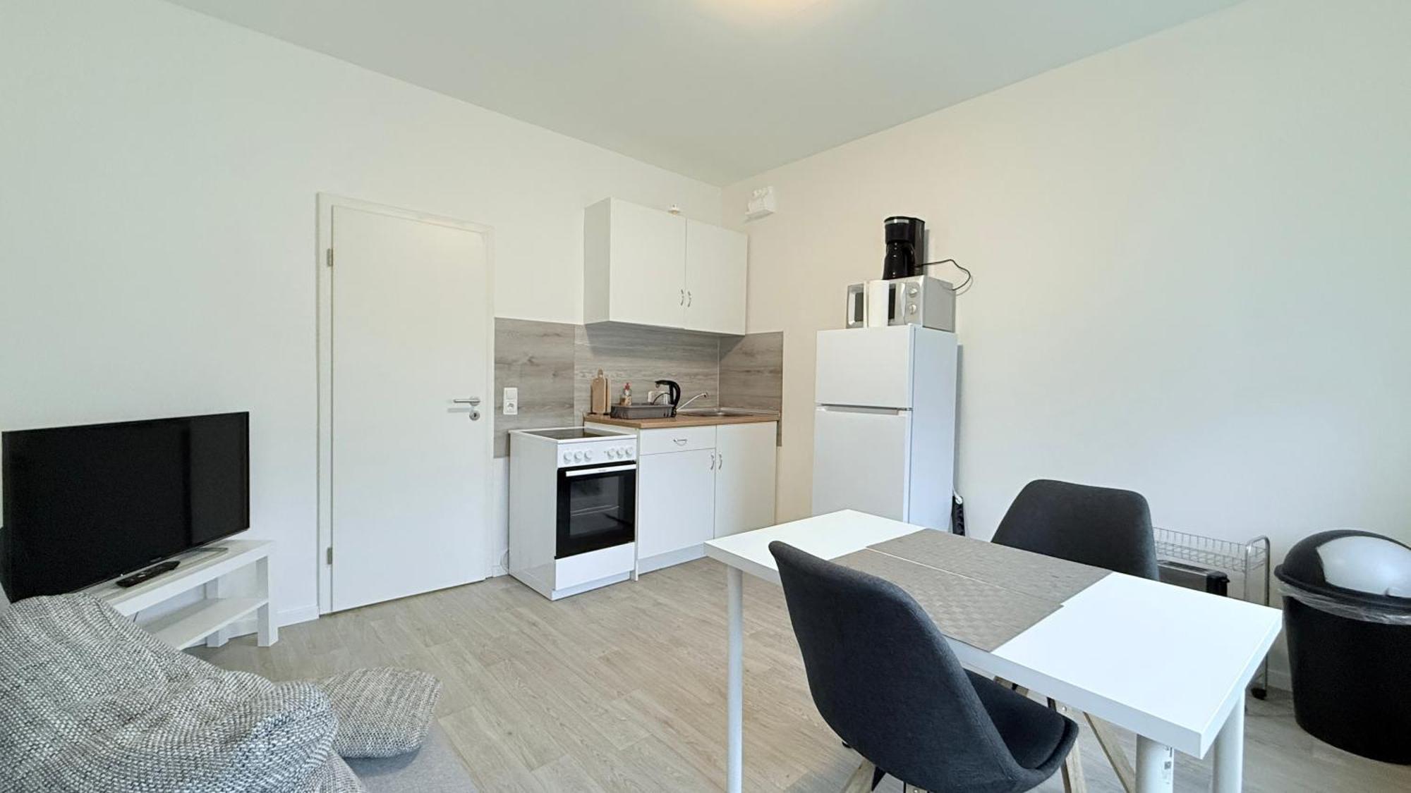 Studio-Apartments Fuer Monteure & Businessgaeste Zentral In Neumuenster Ngoại thất bức ảnh
